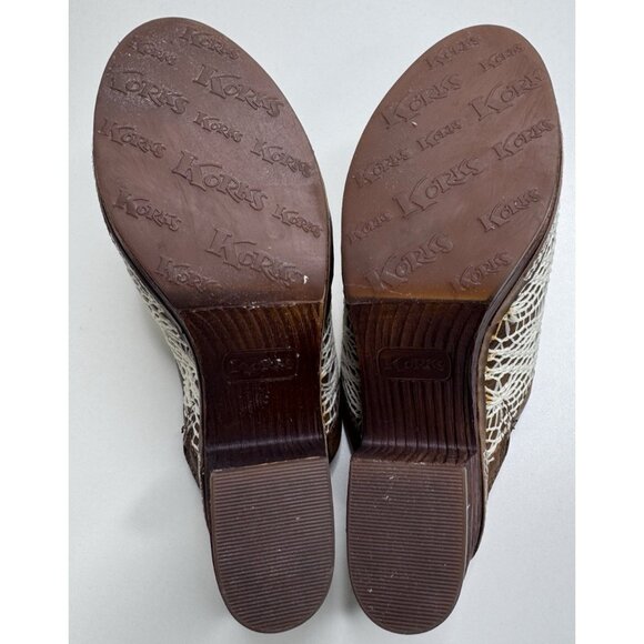 Korks by Kork Ease Women's Nora Crochet Clogs Size 8 - Picture 11 of 13